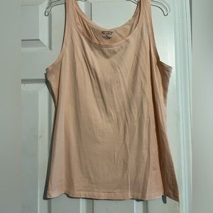 New Directions Weekend light pink tank size XL